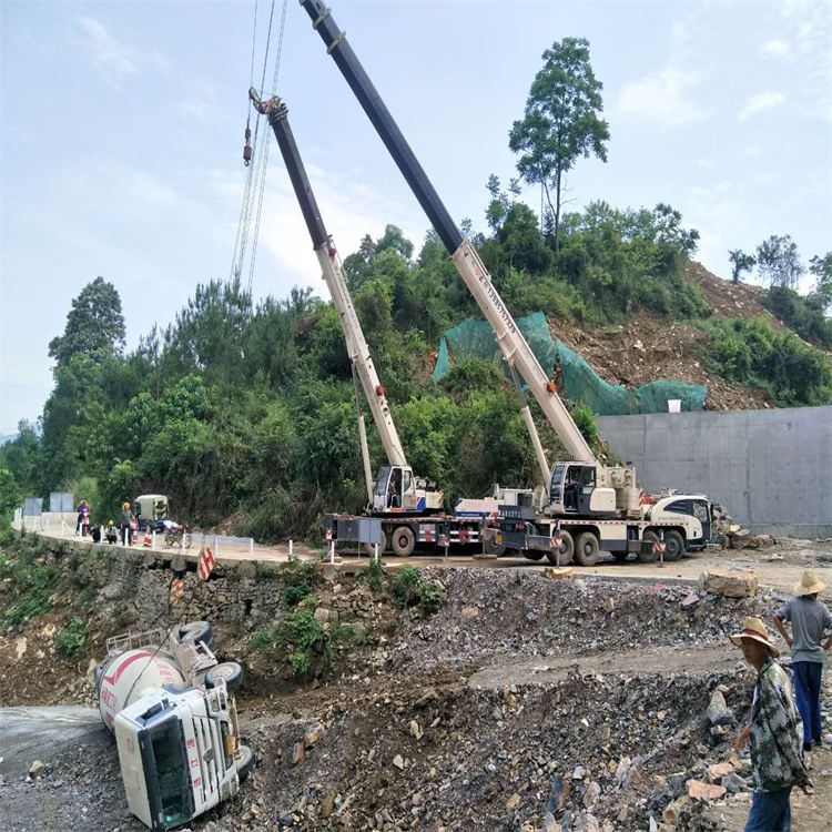 延安延安24小时应急道路救援吊装吊装现场实拍